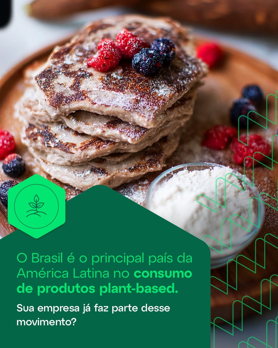 O Brasil lidera o consumo de produtos plant-based na América Latina, uma preferência que ganha for
