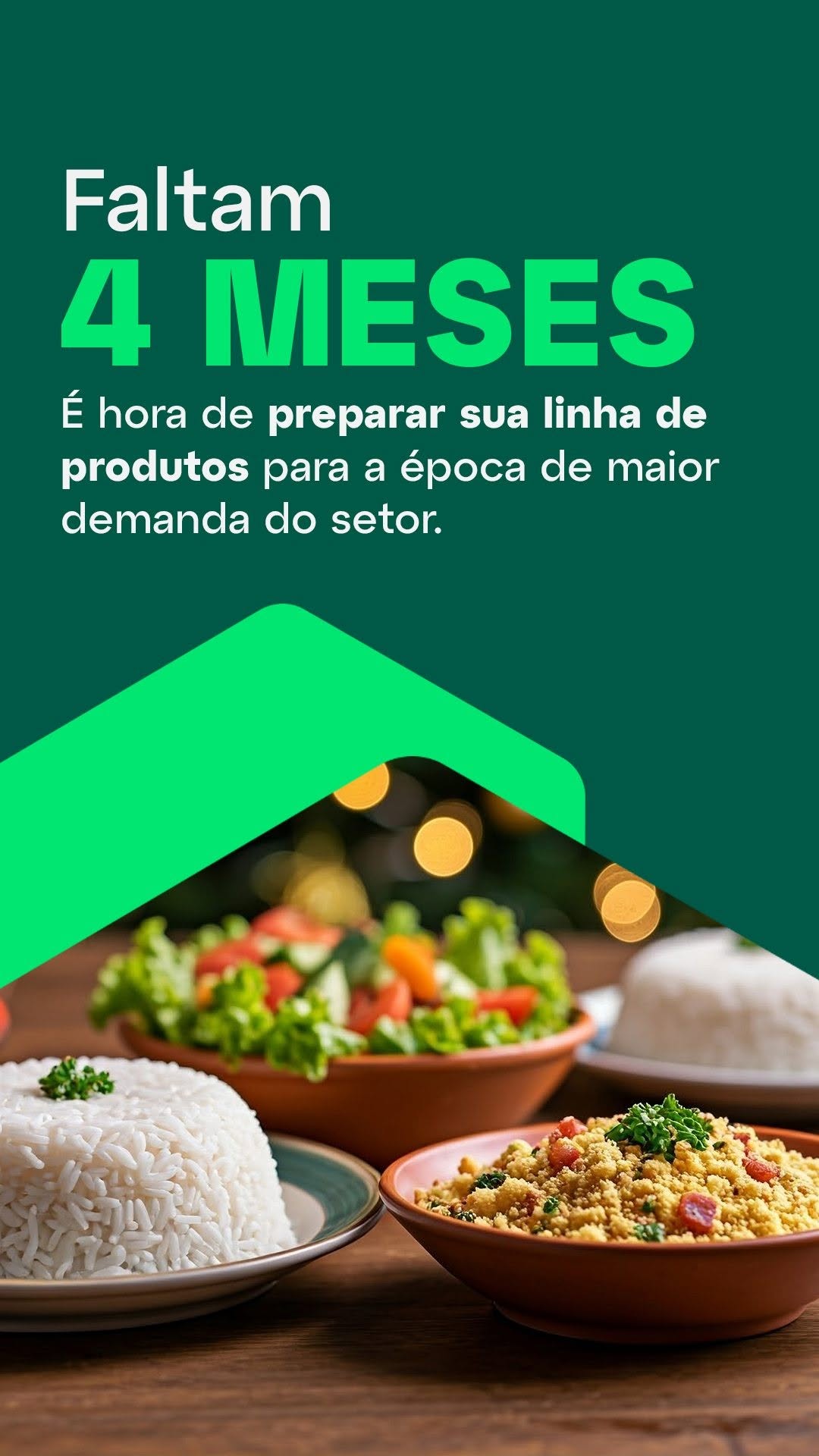 O fim de ano se aproxima e, com ele, um dos períodos mais movimentados para a indústria de aliment